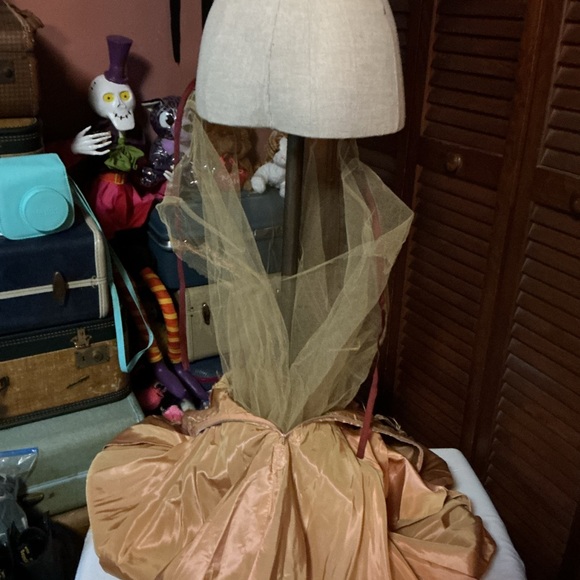 Vintage 1950’s evening gown w/crinoline - Picture 13 of 16